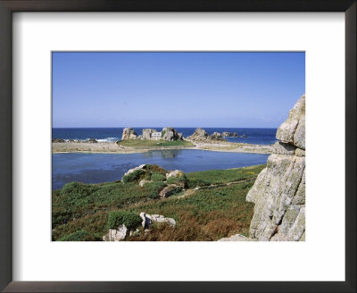 Rocks And Coast, Pors Bugalez, Brittany, France by J Lightfoot Pricing Limited Edition Print image