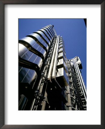 Lloyd's Of London, Architect Richard Rogers, City Of London, London, England, United Kingdom by Walter Rawlings Pricing Limited Edition Print image