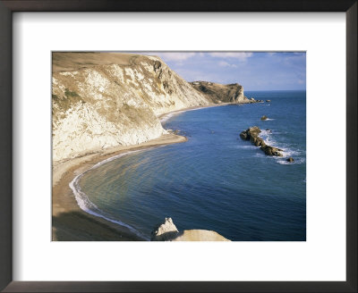 St. Oswald's Bay, Dorset, England, United Kingdom by Roy Rainford Pricing Limited Edition Print image