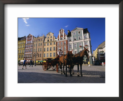 The Rynek (Town Square), Wroclaw, Silesia, Poland, Europe by Gavin Hellier Pricing Limited Edition Print image