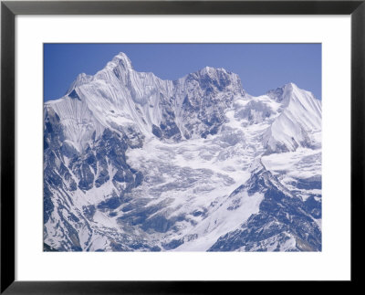 Mount Annapurna, Himalayas, Nepal, Asia by N A Callow Pricing Limited Edition Print image