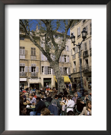 Restaurant, Aix-En-Provence, Bouches Du Rhone, Provence, France by Roy Rainford Pricing Limited Edition Print image