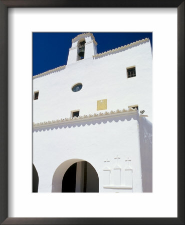 Church Of Sant Joseph, Sant Joseph, Ibiza, Balearic Islands, Spain, Mediterranean by Marco Simoni Pricing Limited Edition Print image