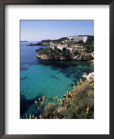 Cala Fornels, Palma, Majorca, Balearic Islands, Spain, Mediterranean by Tom Teegan Pricing Limited Edition Print image