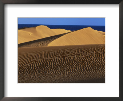 Sand Dunes, Maspalomas, Gran Canaria, Canary Islands, Spain, Atlantic by Marco Simoni Pricing Limited Edition Print image