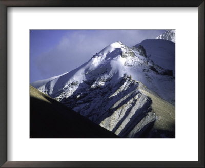 Mountain Ridge And Slope, Tibet by Michael Brown Pricing Limited Edition Print image