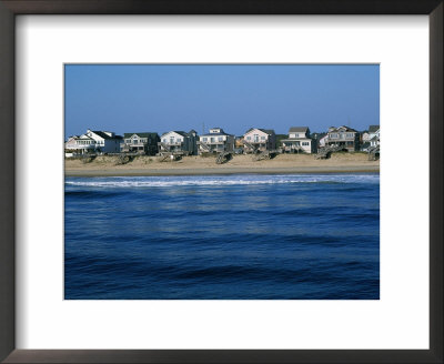 Beachfront Homes, Atlantic, Nags Head by Barry Winiker Pricing Limited Edition Print image