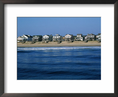 Beachfront Homes, Atlantic, Nags Head by Barry Winiker Pricing Limited Edition Print image