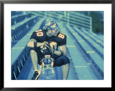 College Football Player by Lonnie Duka Pricing Limited Edition Print image