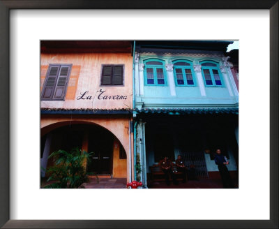 Exterior Of Buildings On Emerald Hill Rd, Singapore, Singapore by Phil Weymouth Pricing Limited Edition Print image