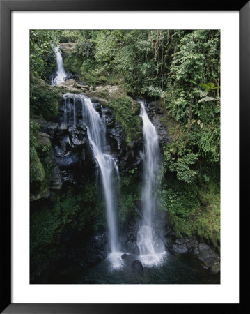 A Waterfall Plunges Into A Pool by Stephen Alvarez Pricing Limited Edition Print image