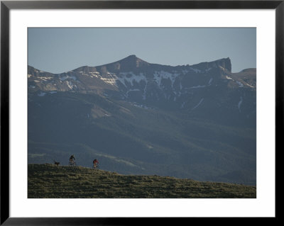 Biking Below Carter Mountain by Bobby Model Pricing Limited Edition Print image