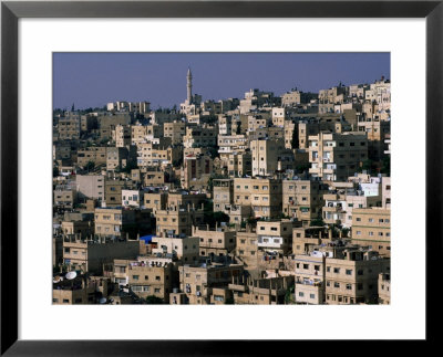 The City Of Amman From The Citadel,Amman, Jordan by John Elk Iii Pricing Limited Edition Print image