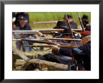 Civil War Reenactment, Ferndale, Virginia, Usa by William Sutton Pricing Limited Edition Print image