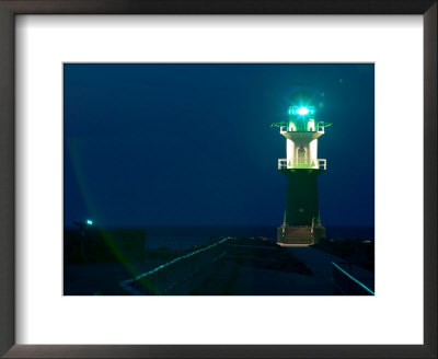 Jetty Lighthouse, Warnemunde, Germany by Russell Young Pricing Limited Edition Print image