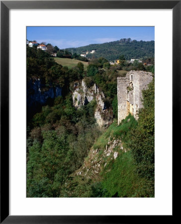 Gorge Walls Of River Pazincica, Pazin, Croatia by Wayne Walton Pricing Limited Edition Print image