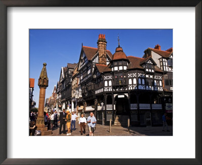 The Rows Along Eastgate, Chester, United Kingdom by Glenn Beanland Pricing Limited Edition Print image