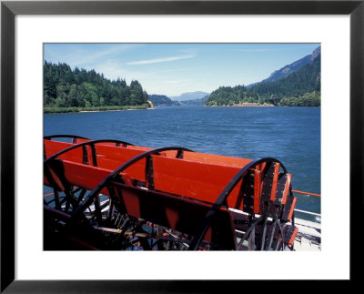 The Sternwheeler In The Columbia Gorge, Cascade Locks, Lewis And Clark Trail, Oregon, Usa by Connie Ricca Pricing Limited Edition Print image