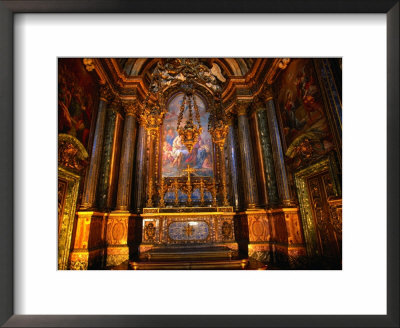 Capela De Sao Joao Baptista In Igreja De Sao Roque, Lisbon, Portugal by Anders Blomqvist Pricing Limited Edition Print image