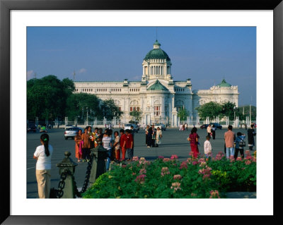 People In Front Of National Assembly Hall, Bangkok, Thailand by Anders Blomqvist Pricing Limited Edition Print image