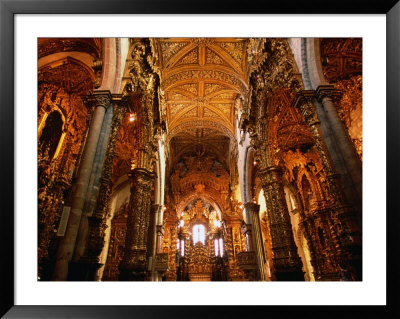 Interior Of Igreja De Sao Francisco, Porto, Portugal by Anders Blomqvist Pricing Limited Edition Print image
