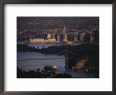 View Of Vancouver, British Columbia by Annie Griffiths Belt Pricing Limited Edition Print image