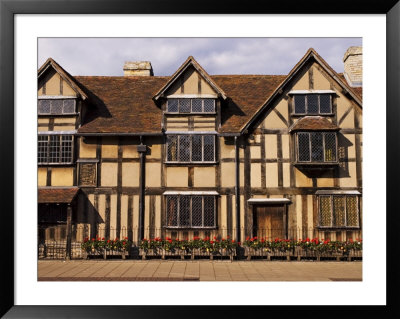 Shakespeare's Birthplace, In Henley Street, Stratford-Upon-Avon, United Kingdom by Glenn Beanland Pricing Limited Edition Print image