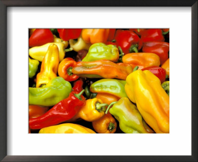 Peppers, Ferry Building Farmer's Market, San Fransisco, California, Usa by Inger Hogstrom Pricing Limited Edition Print image