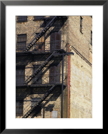Fire Escape Steps On A Building by Stacy Gold Pricing Limited Edition Print image