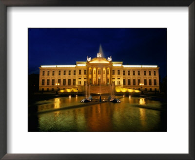 Palace Of Education (1896) Houses The Ferenc Mora Museum, Szeged, Csongrad, Hungary by Martin Moos Pricing Limited Edition Print image