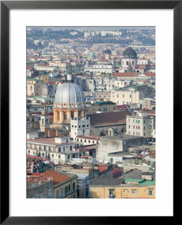 City And Churches From Vomero Hills, Naples, Campania, Italy by Walter Bibikow Pricing Limited Edition Print image