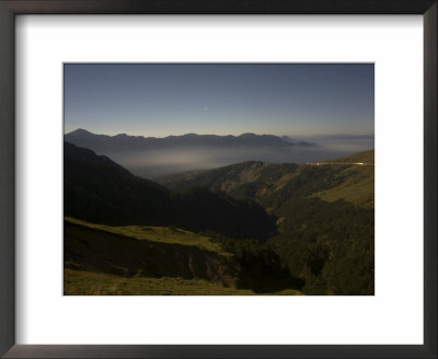 Moonlit Valley, Hohuanshan Mountain, Taroko Gorge National Park, Hualien County, Taiwan by Christian Kober Pricing Limited Edition Print image