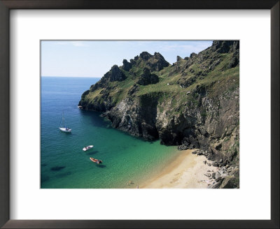 South Coast Near Prawle Point, Devon, England, United Kingdom by Duncan Maxwell Pricing Limited Edition Print image