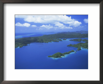 Aerial View Of Bay Of Islands, Northwestern Vanua Balavu, Northern Lau Group, Fiji by Lousie Murray Pricing Limited Edition Print image