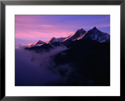 Views Of 180 Degrees From The Lodge At Sunrise, Bern, Switzerland by Dominic Bonuccelli Pricing Limited Edition Print image
