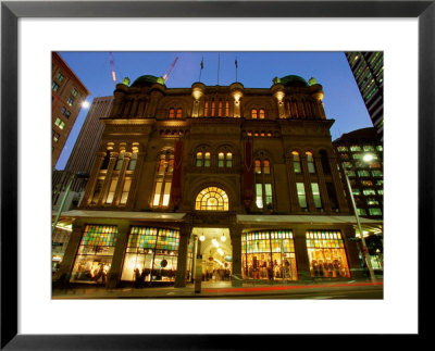 Queen Victoria Building At Night, Sydney, New South Wales, Australia by Greg Elms Pricing Limited Edition Print image