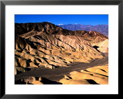 Zabriskie Point, Badlands, Death Valley National Park, California by John Elk Iii Pricing Limited Edition Print image