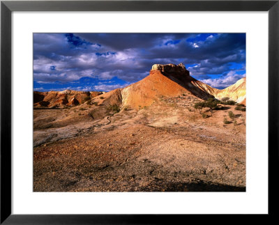 Eroded Landscape, Painted Desert, Coober Pedy, South Australia by Ross Barnett Pricing Limited Edition Print image