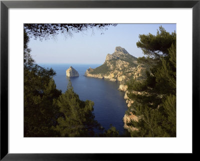 View To Isla Colomer From Formentor Peninsula, Majorca, Balearic Islands, Spain by Ruth Tomlinson Pricing Limited Edition Print image