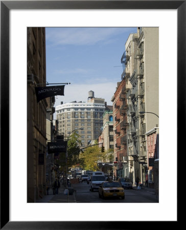 Spring Street, Soho, Manhattan, New York City, New York, Usa by R H Productions Pricing Limited Edition Print image