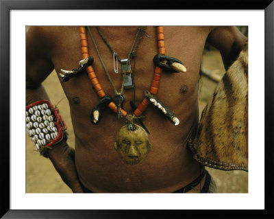 A Naga Shaman Adorned With Talismans And Other Jewelry by Steve Winter Pricing Limited Edition Print image