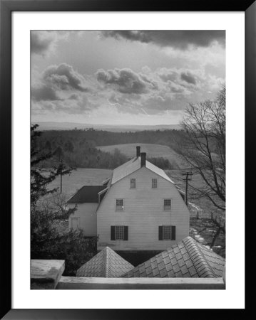 View From The East Canterburg Shaker Colony by Nina Leen Pricing Limited Edition Print image