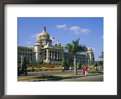 State Legislature & Secretariat Building, Bangalore, Karnataka State, India by Jenny Pate Pricing Limited Edition Print image