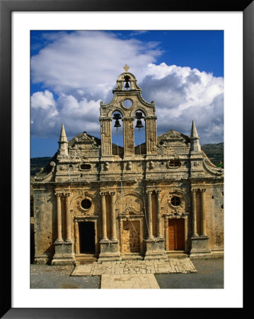 Exterior Of Moni Arkadiou, Near Rethymno, Rethymno, Greece by John Elk Iii Pricing Limited Edition Print image