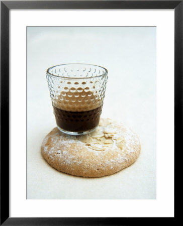 Espresso In Glass On Almond Biscuit by Véronique Leplat Pricing Limited Edition Print image
