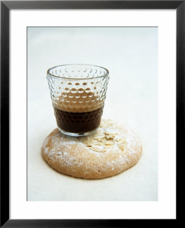 Espresso In Glass On Almond Biscuit by Veronique Leplat Pricing Limited Edition Print image