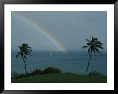 Rainbow Over Naselesele Point by James L. Stanfield Pricing Limited Edition Print image