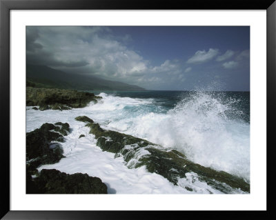 Heavy Surf Pounds A Rocky Coastline by Steve Winter Pricing Limited Edition Print image