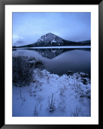 Vermilion Lake And Mount Rundle Behind, Banff National Park, Alberta, Canada by Mark Newman Pricing Limited Edition Print image