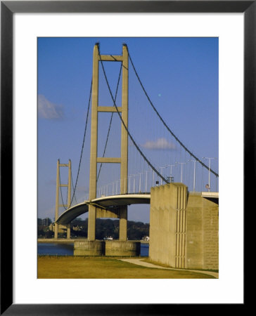 The Humber Bridge, From The South, England, Uk by Tony Waltham Pricing Limited Edition Print image